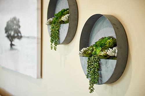 set of two wall planters by Chameleon Design