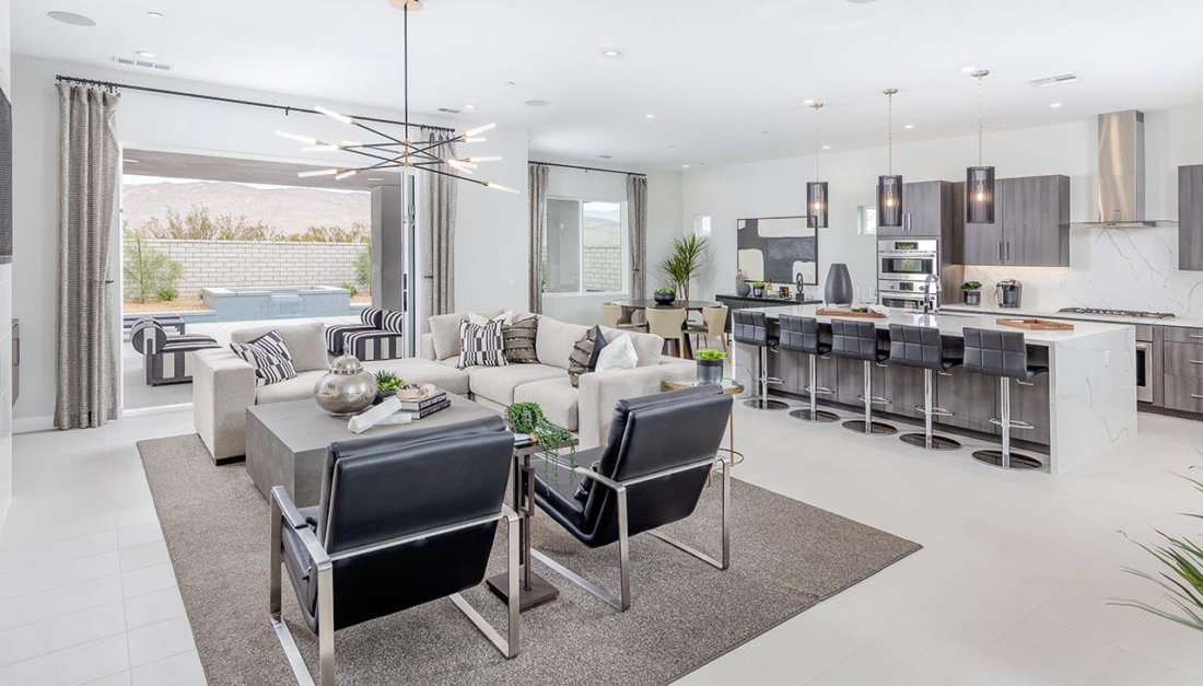 SoCal MAME Awards, Finalist, Best Interior Merchandising of a Detached Home for Iridium - Plan 3, Priced $600,000-$800,000 in Rancho Mirage, CA, By Far West Industries