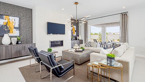 SoCal MAME Awards, Finalist, Best Interior Merchandising of a Detached Home for Iridium - Plan 3, Priced $600,000-$800,000 in Rancho Mirage, CA, By Far West Industries
