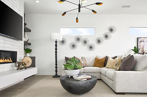 modern neutral living room