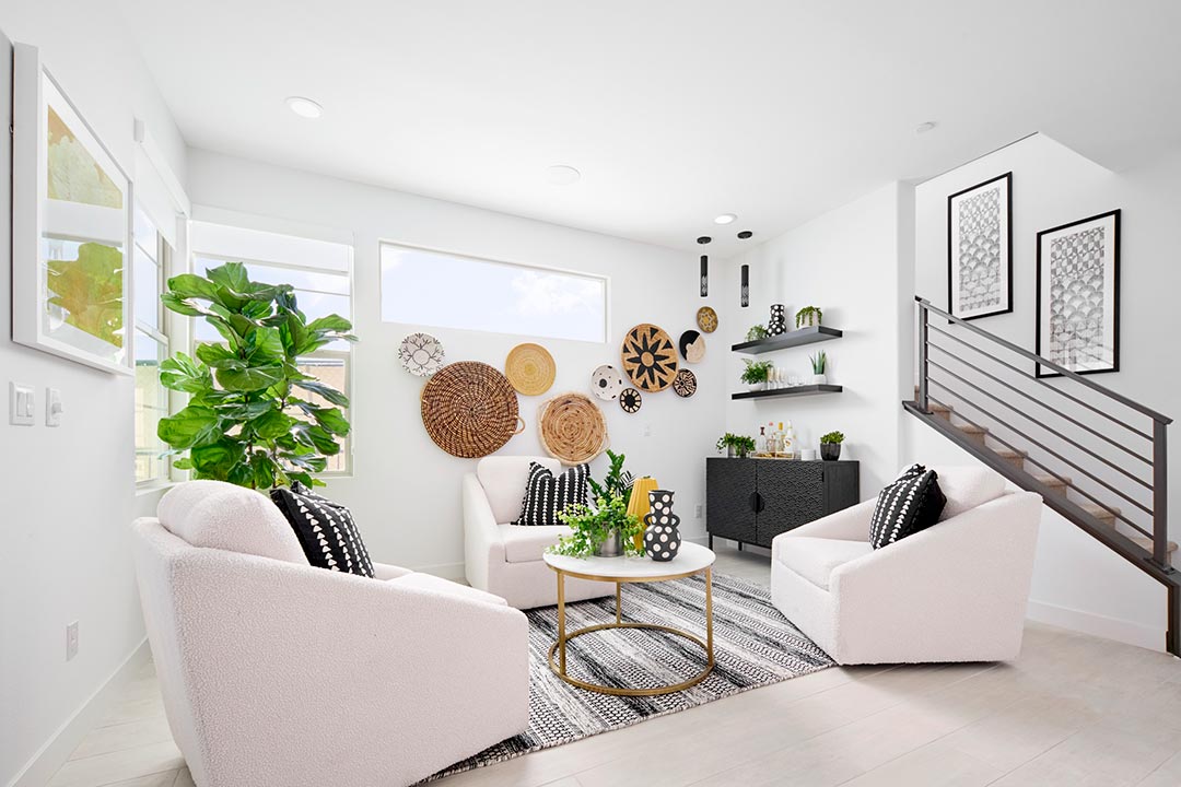 Nova at University Park - Plan 2 was a finalist for Best Interior Merchandising of a Detached Home Plan Priced $600,000-$900,000 at the 2022 SOCAL MAME Awards